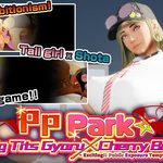 PP Park☆Big Tits Gyaru X Cherry Boy - Exciting!! Public Exposure Temptation