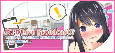 NTR Live Broadcast!? While on Phone with Her Boyfriend, From Behind