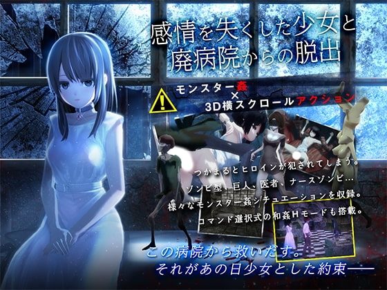 Escape The Abandoned Hospital with an Emotionless Girl