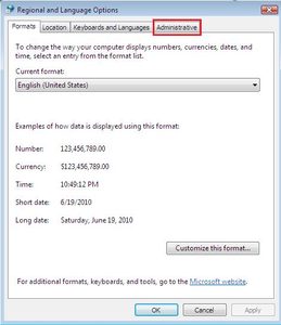 Installing Japanese support for Windows Vista 3