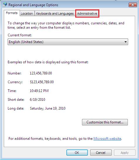 Installing Japanese support for Windows Vista 3