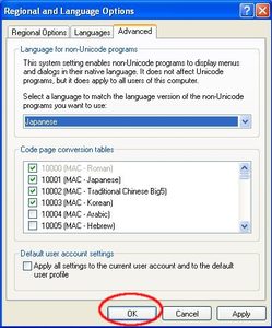 Installing Japanese support for Windows XP 9