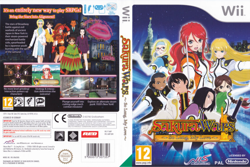 Sakura Wars 5 Wii pal