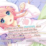 I woke up in the morning as a beautiful girl and now you want me to do you a favor? Can't be helped, nya... okay